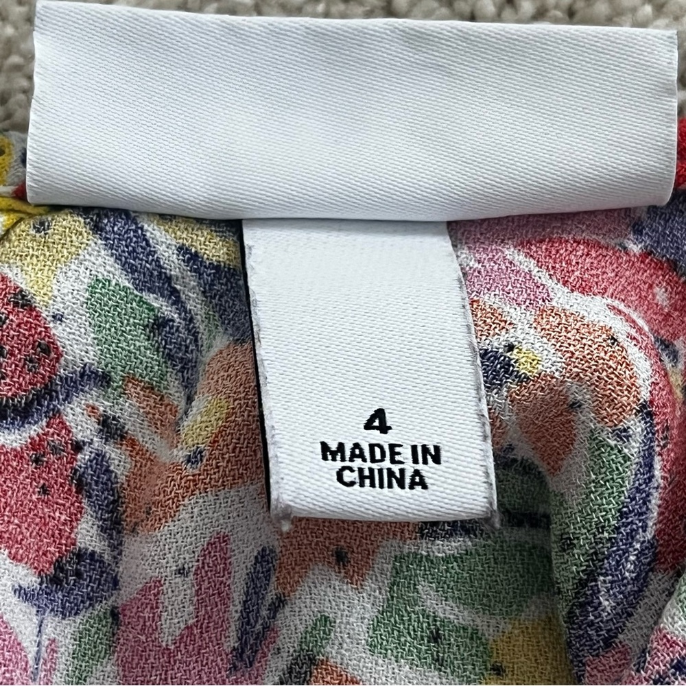 RIXO x Target Collab Multicolor Abstract Floral Midi Dress - Picture 13 of 14